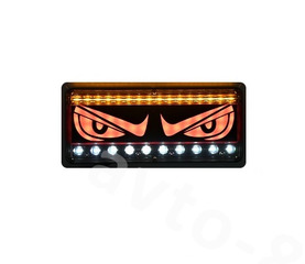 Задние габаритные огни для грузовиков D-2978 12/24V (2шт) фото 2