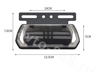 D-2388  12/24V (4шт) белый Фонари габаритные фото 6