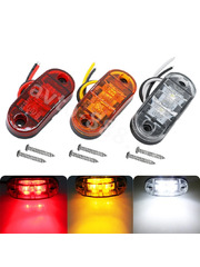 Фонари габаритные BD-0015 12/24V белый (4шт) фото 5