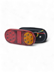 Задние габаритные огни для грузовиков WD-7001 12-24V (2шт) фото 1