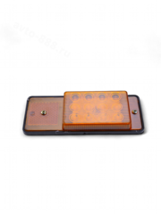 Фонари габаритные BD-0127 12/24V жёлтый (10шт) фото 2