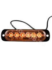 Фонари габаритные JSJD-0007 12/24V жёлтый (1шт) фото 2