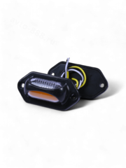 Фонари габаритные BD-0116 12/24V жёлтый (4шт) фото 1