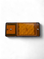 Фонари габаритные BD-0127 12/24V жёлтый (10шт) фото 3