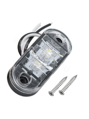 Фонари габаритные BD-0015 12/24V белый (4шт) фото 2