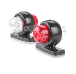 Фонари габаритные BD-0133 12/24V белый+красный (2шт) фото 1