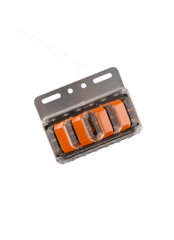 Фонари габаритные BD-4020 24V жёлтый (4шт) фото 2