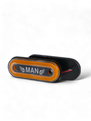 Фонари габаритные BD-0166 MAN 12/24V жёлтый (10шт) фото 1