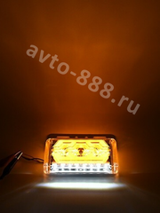 Фонари габаритные BD-4084 24V жёлтый (4шт) фото 4