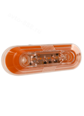 Фонари габаритные BD-0128 12/24V жёлтый (2шт) фото 2