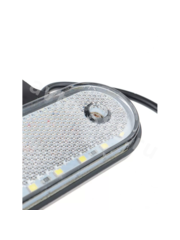 Фонари габаритные BD-2270 12/24V белый (10шт) фото 5