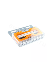 Фонари габаритные BD-4043 24V жёлтый (4шт) фото 5