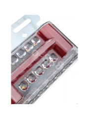 Фонари габаритные BD-4071 24V красный (4шт) фото 3