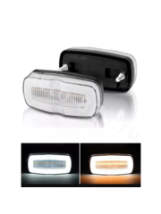 BD-0093  Фонари габаритные   12/24V белый (2шт) фото 1