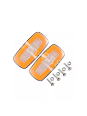 Фонари габаритные BD-0093 12/24V жёлтый (2шт) фото 2