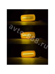 Фонари габаритные BD-0093 12/24V жёлтый (2шт) фото 12