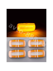 Фонари габаритные BD-0093 12/24V жёлтый (2шт) фото 13