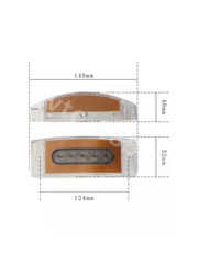 Фонари габаритные BD-0102 12/24V жёлтый (2шт) фото 6
