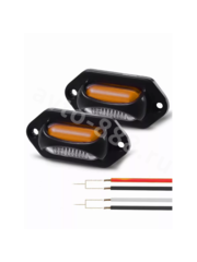 Фонари габаритные BD-0116 12/24V жёлтый (4шт) фото 3