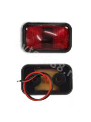 Фонари габаритные BD-0117 10/30V красный (2шт) фото 2