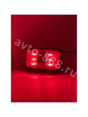 Фонари габаритные BD-0117 10/30V красный (2шт) фото 5