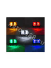 Фонари габаритные BD-0117 10/30V белый (2шт) фото 4