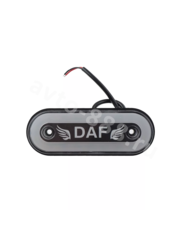 Фонари габаритные BD-0166 DAF 12/24V белый (10шт) фото 2