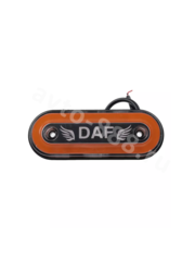 Фонари габаритные BD-0166 DAF 12/24V жёлтый (10шт) фото 2