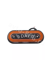 Фонари габаритные BD-0166 DAF 12/24V жёлтый (10шт) фото 3