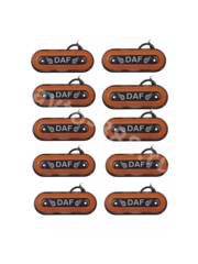 Фонари габаритные BD-0166 DAF 12/24V жёлтый (10шт) фото 5