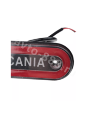 Фонари габаритные BD-0166 SCANIA 12/24V красный (10шт) фото 8