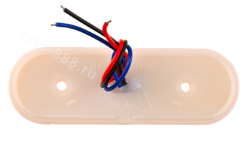 Фонари габаритные BD-0128 12/24V красный (2шт) фото 7