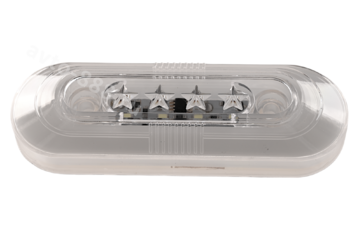 Фонари габаритные BD-0128 12/24V белый (2шт) фото 5