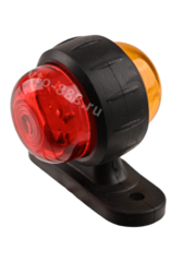 Фонари габаритные BD-0133 12/24V жёлтый+красный (2шт) фото 5