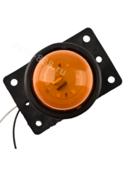 Фонари габаритные BD-0040 12/24V жёлтый (4шт) фото 2