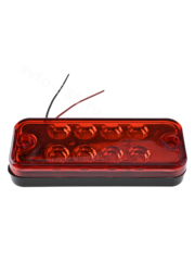 BD-0001 Фонари габаритные 12/24V красный (4шт) фото 3