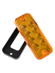 BD-0001 Фонари габаритные 12/24V жёлтый (4шт) фото 6