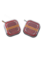 Задние габаритные огни для грузовиков D-2055 12-24V (2шт) фото 11