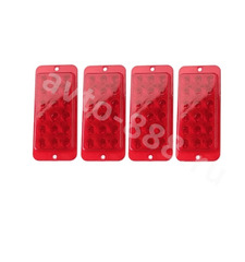 Фонари габаритные BD-0035 красный 12/24V (4шт) фото 5