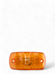 Фонари габаритные BD-0125 12/24V жёлтый (10шт) фото 2