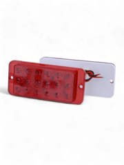 Фонари габаритные BD-0035 красный 12/24V (4шт) фото 1