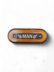 Фонари габаритные BD-0166 MAN 12/24V жёлтый (10шт) фото 4