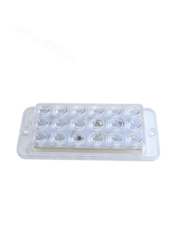 Фонари габаритные BD-0035 12/24V белый (4шт) фото 3