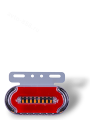 BD-4052 Фонари габаритные  24V красный (4шт) фото 2