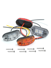 BD-0015 Фонари габаритные  12/24V жёлтый (4шт) фото 6