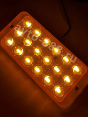 Фонари габаритные BD-0035 12/24V жёлтый (4шт) фото 7