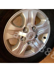 Колпачок на литье TOYOTA Land Cruiser 100  Ø 160-122   2005--2007г фото 3