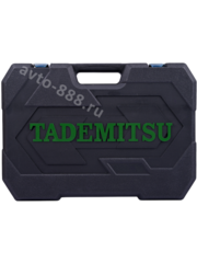 Набор инструментов TADEMITSU в кейсе 132 предметов чёрный фото 7