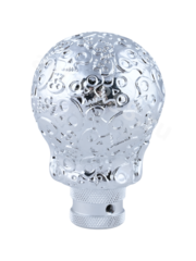 Ручка КПП череп,хром фото 4