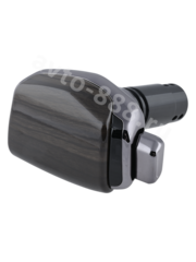 Ручка КПП автоматический без написание чёрный+дерева фото 2